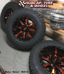 17 Inch Black And Orange Rims Moto Metal Mo970 Wheels Rims Jeep Wheels Wheel Rims Orange Wheels