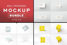 Box Mock Up Adobe Illustrator Design Mockup Design Mockup