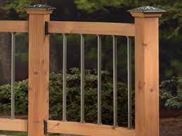 Years ago, most deck builders used wooden 2x2s nailed to the deck rim. Classic Round Aluminum Baluster Deck Railing Balusters Balusters And Railings To Fit Your Needs A Pro Deck Store