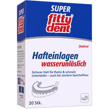 Fittydent Super Haftkleber Einlagen 20 Stuck Sanicare 00262042