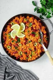Brazilian black beans and quick cuban black beans are also on rotation in my house. Spanish Rice And Beans Vegan Huggs