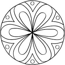 Mandala vorlage mit herzen und einer blume. Blumen Mandalas Fur Erwachsene Zum Ausdrucken Novocom Top