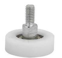 6mmx30mmx9mm POM F Type Screw Thread Guide Pulley Rail Ball Bearing Wheel