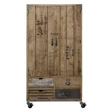 Garde Manger En Manguier Farmers Maisons Du Monde Solid Mango Wood Rustic Industrial Furniture Mango Wood