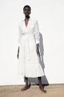 OPENWORK EMBROIDERED DRESS WHITE | 4786/091 Zara