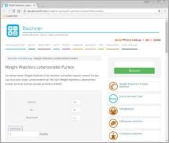Bei dem jeweiligen gewicht wird nur der zehner gezählt, um die punkte zu ermitteln. Weight Watchers Lebensmittel Punkte Rechner Download Computer Bild