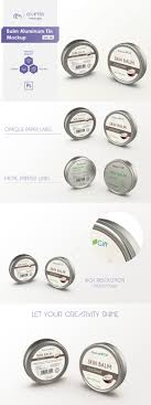 Balm Aluminum Tin Mockup Vol 1a The Balm Lip Balm Packaging Cosmetics Mockup