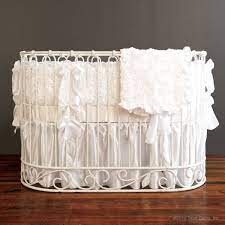 Bumper ties should always be secured tightly and positioned outside of the crib. Pin On Baby Bedding
