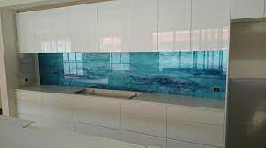 Our custom glass splashbacks make an attractive and functional addition to any kitchen, and can be ordered in almost any shape, size, colour and configuration. Custom Kitchen Splashbacks Voodoo Glass Gold Coast