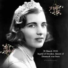 Crown Princess Daisy of Sweden with her children Ingrid and Bertil*.