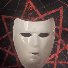 Joey Jordison Bloody Iowa mask The mask was just...