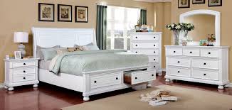 Rated 4.5 out of 5 stars. Castor White Queen Size Bed Cm7590wh Furniture Of America Modern Beds In 2021 Furniture King Bedroom Sets Solid Wood Platform Bed