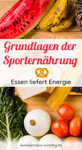 Essen Liefert Energie Grundlagen Der Sporternahrung Ernahrung Sport Essen Liefern Ernahrung
