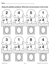 45 free addition worksheets printables supplyme