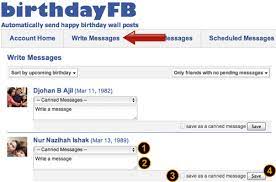 Don't write anything that is embarrassing or hurtful, especially things that could get someone fired. How To Schedule Facebook Birthday Greetings In Advance Quicktip Hongkiat