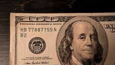 Uncertified $100 2006 US Small Size Paper Money Notes for sale