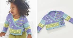 Knitted kimono jacket free pattern. Nordic Knitted Kiddie Kimono Free Knitting Pattern