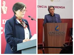 Finally a break from the heat inland, with temperatures dropping up to 20 degrees from monday afternoon's high temperature to the expected highs on wednesday. Dicen Adios Directora De Conagua Y Coordinador Del Servicio Meteorologico Nacional