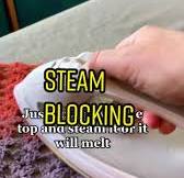 How to Steam Block Acrylic Yarn: Easy Tutorial