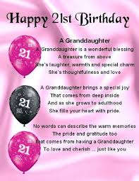 21st Birthday Greetings For Granddaughter Fridge Magnet Personalised Granddaughter Poem 21st Birthday Free Gift Box Happy 18th Birthday Quotes Niece Quotes Granddaughter Birthday
