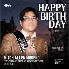 title It's always MITCH and MATCH with you! Happiest of birthdays to our  Public Information Officer, Mitch Allen Moreno! Thank you for the amount of  support and encouragement you have provided to