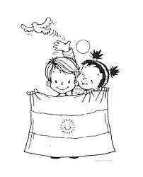 La bandera argentina fue creada por manuel belgrano el 27 de febrero de 1812. Dibujos Del Dia De La Bandera Argentina Para Colorear Y Pintar Dia De La Bandera Dia De La Constitucion Bandera Argentina