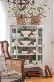 Curio cabinets feature glass side panels that offer a greater range of view of the contents inside. Creative Uses For China Cabinets Orphans With Makeup