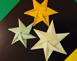 Origami Star Ideas For Christmas Star Paper Star Origami Stars Ornament Tutorial Christmas Origami