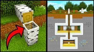 This minecraft secret hidden bunker house base home tutorial for survival minecraft shows how to build an easy secret hidden. Minecraft How To Build A Survival Secret Base Tutorial 12 Easy Hidden House Base Youtube
