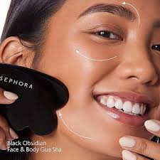 SEPHORA COLLECTION Black Obsidian Face and Body Gua Sha