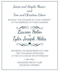 Bride Groom S Parents Hosting Secular Location Weddin Informal Wedding Invitations Wedding Invitation Wording Informal Wedding Reception Invitation Wording