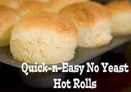 Quick N Easy No Yeast Dinner Rolls Recipe Easy Bread No Yeast Dinner Rolls Homemade Bread