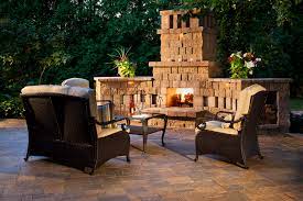 This design is unique in that it's virtually a fireplace for an outdoor garden area. Outdoor Fireplace Design Ideas Custom Fire Pits Firepace Designs