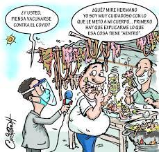 Periódico El Día - Compartimos con ustedes nuestra caricatura de hoy ¿Y  usted se va a vacunar? Por: Cristian Hernández  https://eldia.com.do/el-carrusel-de-la-vida-1883/ | Facebook
