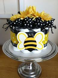 Black And White Baby Shower Cakes Yellow Black White Polka Dot Bumblebee Mini Diaper Cake Baby Girl Shower Gift Single Baby Girl Shower Gifts Baby Shower Diaper Cake Bumble Bee Baby Shower