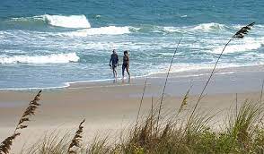 Walking On The Beach Huntington Beach South Carolina Where We Spend Some Of Our Winter Myrtle Beach Real Estate Myrtle Beach Beach