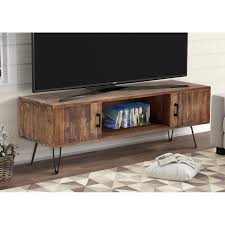 Add a touch style to your living room. Middleton Reclaimed Solid Wood Hairpin Leg 60 Tv Console Overstock 20306626