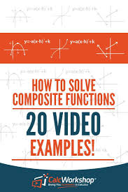 How To Solve Composite Functions 20 Video Examples Precalculus Graphing Step Function