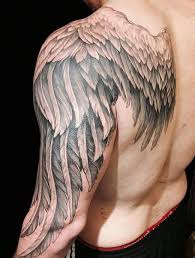 Angel wings tattoo on back. 20 Cool Angel Wing Tattoos For Men In 2021 The Trend Spotter