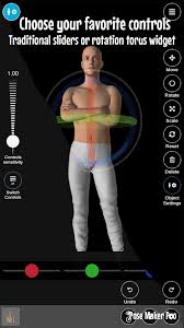 Número de modelos de arte humano en 3d con accesorios de cualquier forma que desees! Pose Maker Pro For Android Apk Download