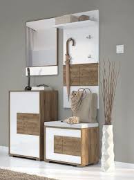 Easy Mobel Garderobe Komplett Set D Manase 4 Teilig Farbe Eiche Braun Weiss Hochglanz Material Holzfaserplatte Farbe Buche Manase D Set Easy Mobel Garderobe Komplett Set D Manase 4 Teilig