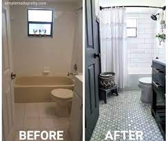 Such hard work but it looks amazing. Bathroom Remodel On A Budget Simple Made Pretty 2021