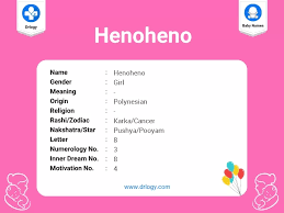 Henoheno Name Meaning, Origin, Numerology & Popularity - Drlogy