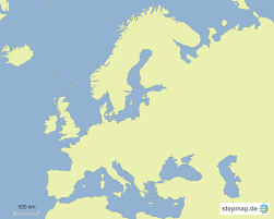 Eine aktuelle studie hat ermittelt, wer bei. Stepmap Europakarte Leer Ohne Grenzen Landkarte Fur Osterreich
