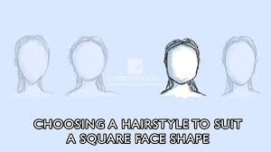 Choosing A Hair Style To Suit A Square Face Shape Youtube