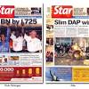The most read malaysian newspapers. 3