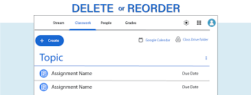 However, any files or attachments created in google drive will still remain. How To Delete Or Reorder Assignments In Google Classroom Technokids Blog