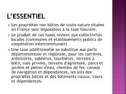 Non imposable et taxe fonci?re. La Taxe Fonciere Sur Les Proprietes Baties Ppt Video Online Telecharger