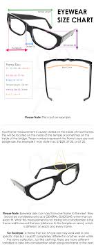 Eyewear Size Chart Handmade Eyeglasses And Sunglasses
