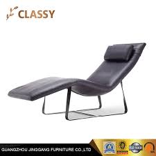 Find leather and fabric styles. China European Modern Style Stainless Steel Legs Leather Chaise Lounge Leichair China Modern Furniture Living Room Furniture